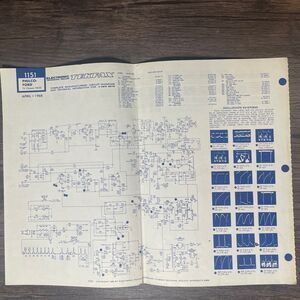 Tekfax Television Circuit Diagram Philco Ford TV Art 1968 Electronic Tech